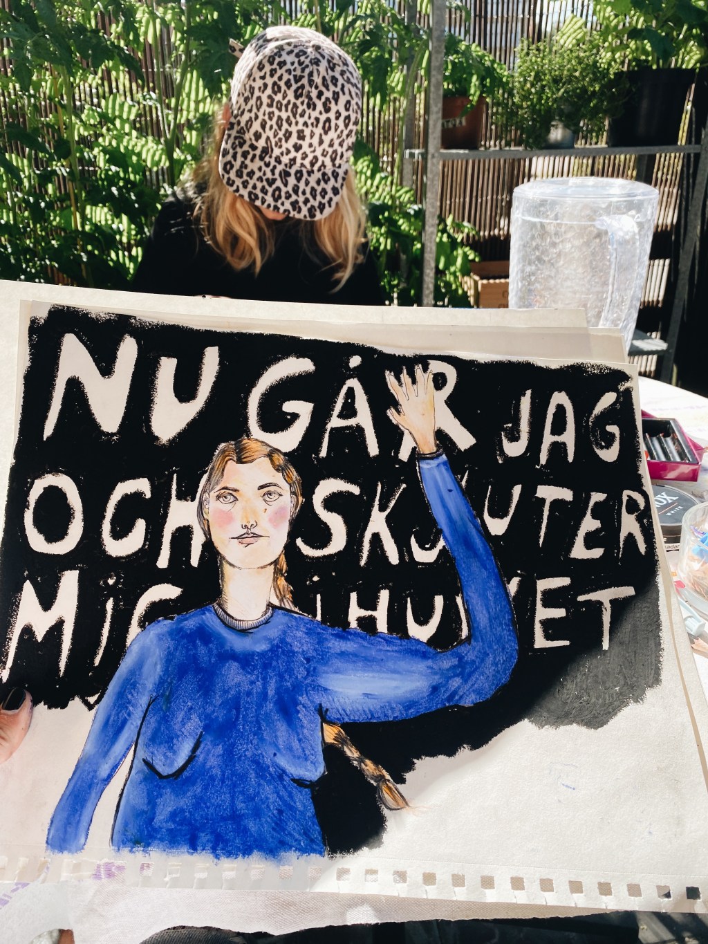 en dag innan&nbsp;semestern.